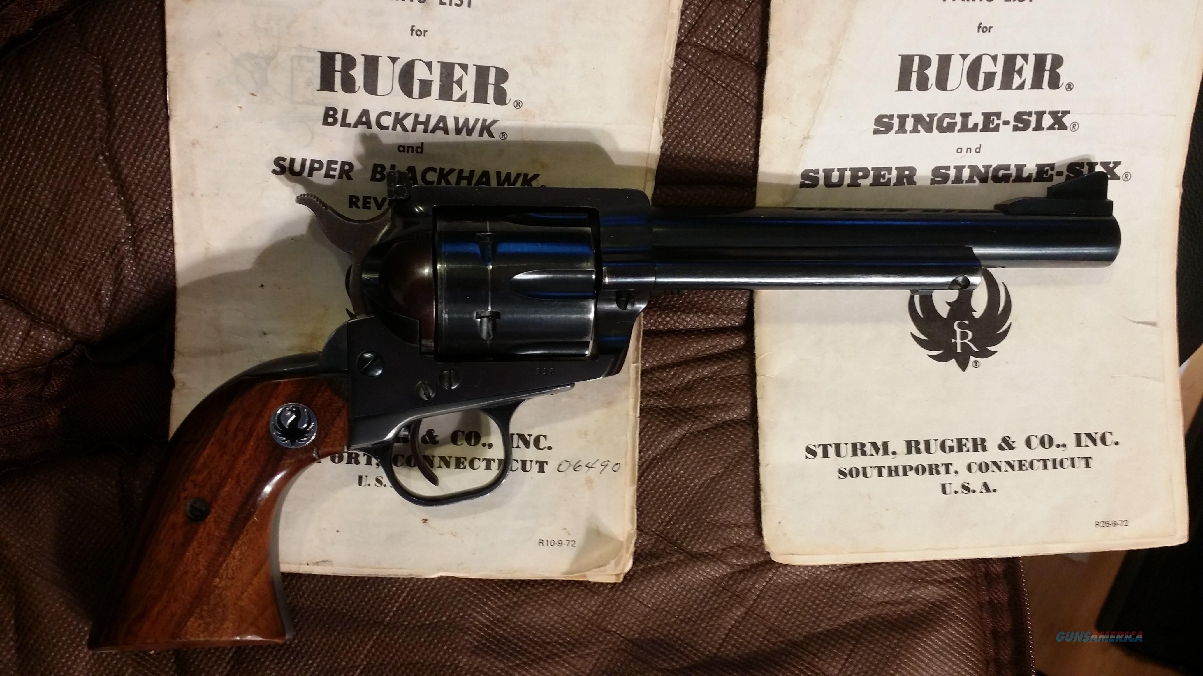 low serial number ruger single six for sale